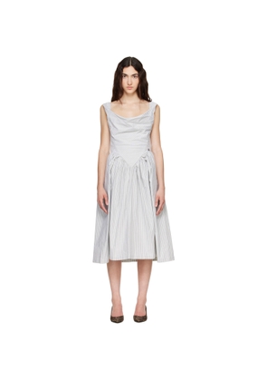 Vivienne Westwood Gray Sunday Midi Dress
