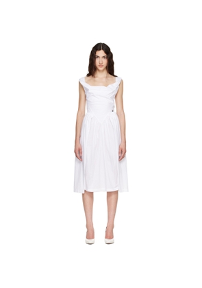 Vivienne Westwood White Sunday Midi Dress