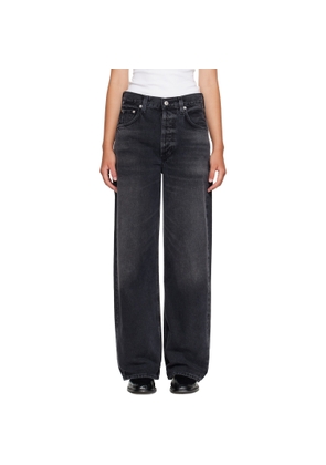 Citizens of Humanity Black Ayla Baggy Jeans
