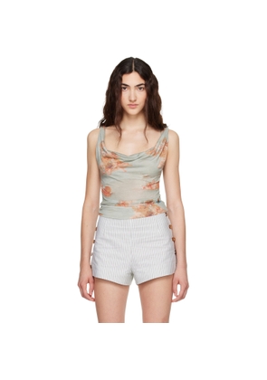 Vivienne Westwood Green Anna Tank Top
