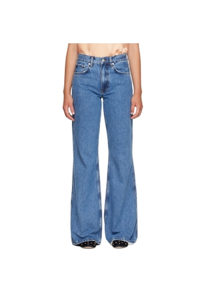 ANINE BING Blue Wyatt Jeans