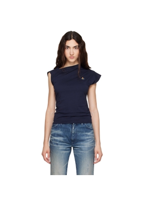 Vivienne Westwood Navy Hebo Top
