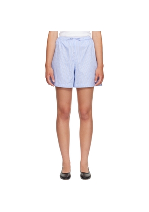 ANINE BING Blue Ramy Shorts