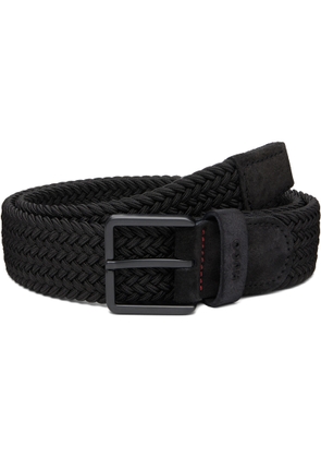 Hugo Black Braided Belt