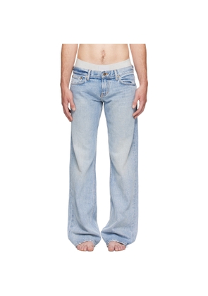 Raimundo Langlois Blue Bootcut Jeans