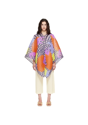 PLEATS PLEASE ISSEY MIYAKE Multicolor Madame-T Scarf