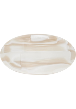 Sophie Buhai Off-White Coupole Hair Clip