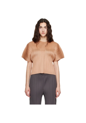 PLEATS PLEASE ISSEY MIYAKE Pink Monthly Colors June Top