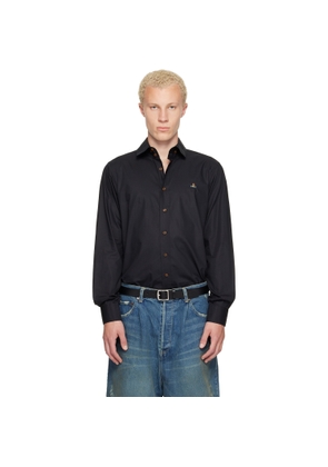 Vivienne Westwood Black Two Button Krall Shirt