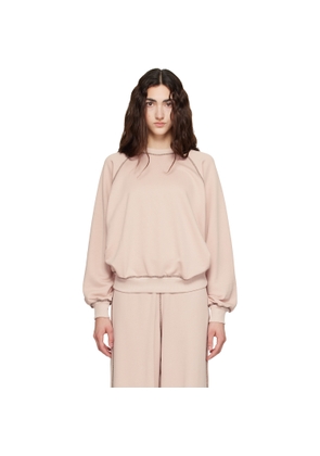 Baserange Pink Fold Sweatshirt