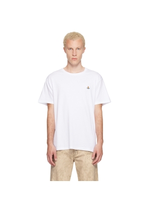 Vivienne Westwood White Classic Multicolor Orb T-shirt