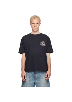 Rhude Black Safari Crest T-shirt
