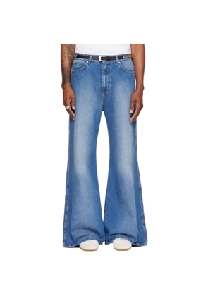 LU'U DAN Blue Denim Phat Jeans