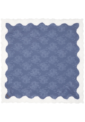 Chloé Blue 'The Chloé Poetic' Square Scarf