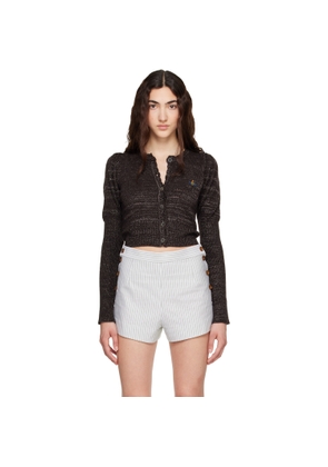 Vivienne Westwood Brown Veronica Cardigan