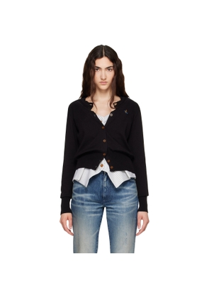 Vivienne Westwood Black Bea Cropped Cardigan