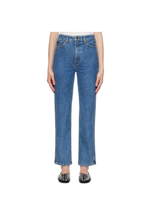 KHAITE Blue Abigail Jeans
