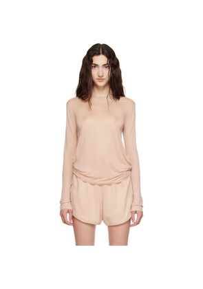 Baserange Beige Long Sleeve T-shirt