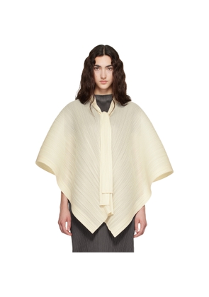 PLEATS PLEASE ISSEY MIYAKE Beige Lucid Pleats Top