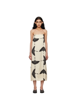 KHAITE Off-White 'The Sicily' Maxi Dress