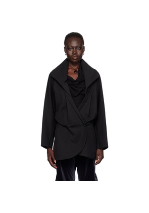 Kiko Kostadinov Black Venari Tailored Blazer