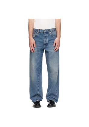 Sunflower Blue Wide Twist Jeans