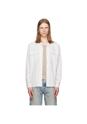 Sunflower White Pocket Shirt