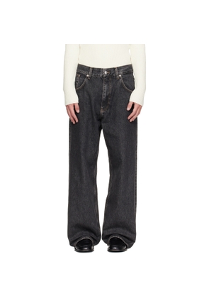 Sunflower Black Super Wide Jeans