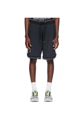 Off-White Black OWR Team Soccer Shorts