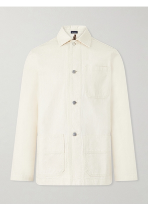Drake's - Denim Overshirt - Men - Neutrals - UK/US 36