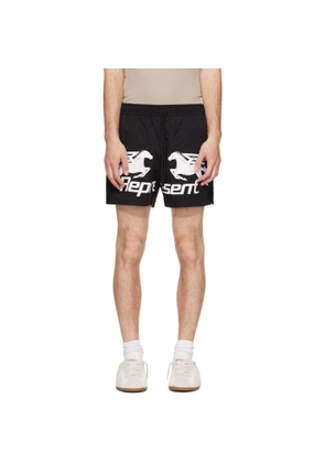 Represent Black 'Nothing Faster' Swim Shorts