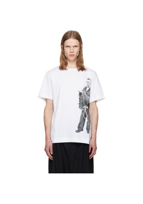 Simone Rocha White 'Pony Kid' Print T-shirt