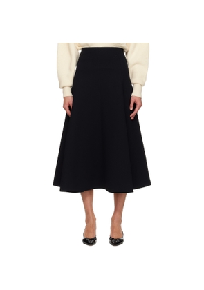 JACQUEMUS Black 'The Triangle' Midi Skirt