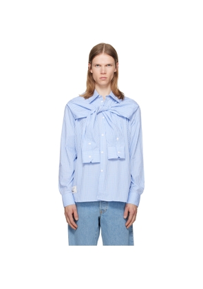 Charles Jeffrey LOVERBOY Blue Hold Me Shirt