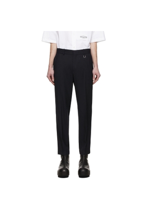 WOOYOUNGMI Navy Cropped Trousers
