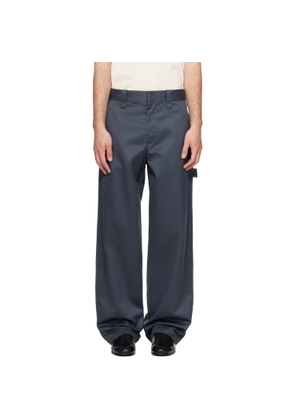 Helmut Lang Gray Chino Trousers