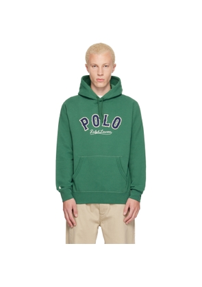 Polo Ralph Lauren Green Fleece Long Sleeve Hoodie
