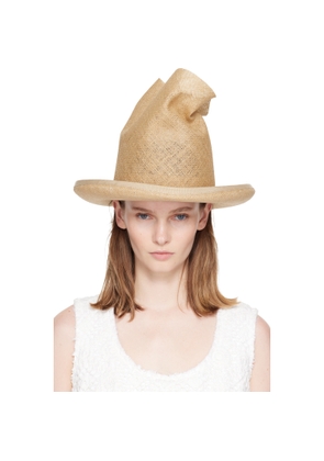 Comme des Garçons Beige Hizume Edition Beach Hat