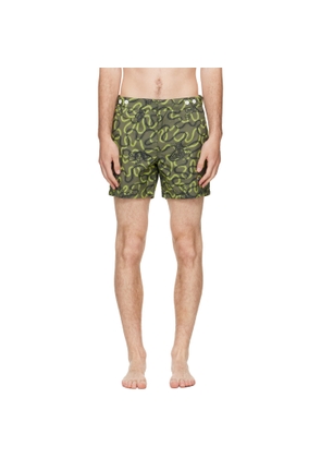 Vivienne Westwood Khaki Classic Boxer Swim Shorts