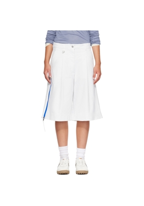 Nike White Sportswear Airreverent Low-Rise Shorts