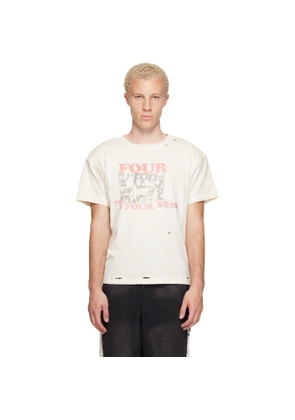 424 Off-White Collage Rolling Stones T-shirt
