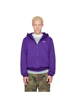 Arc'teryx Purple Atom Hoody Jacket