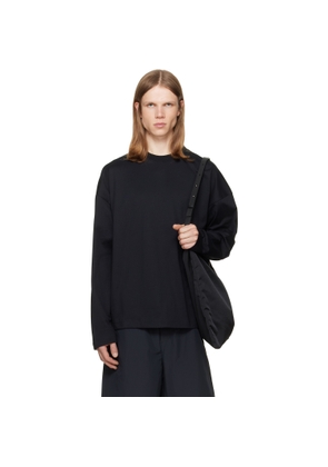 Jil Sander Black Cotton Crew-Neck T-shirt