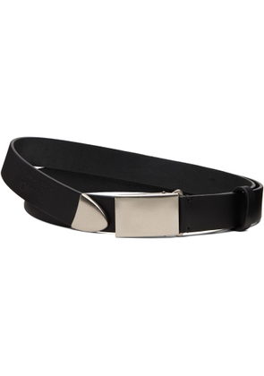 Comme des Garçons Homme Black Steer Oil Smooth 30 MM Belt