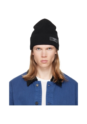 BALMAIN Black Label Wool Beanie
