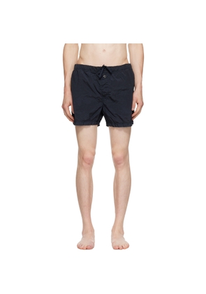 Stone Island Navy B100003 Nylon Metal Econyl Swim Shorts