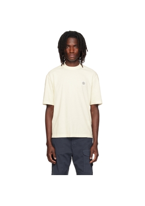 Stone Island Off-White 2100030 Combed Organic Cotton Jersey T-shirt