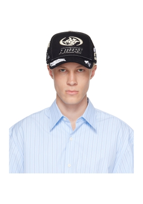 AMIRI Black 'Amiri Sport' Cotton Cap