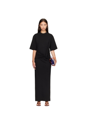 AGOLDE Black Zanna Maxi Dress