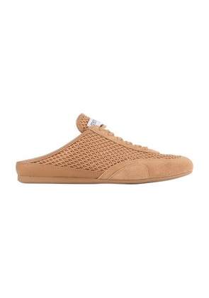Sunny Mule F low-top leather and mesh sneakers